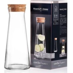 Ritzenhoff&Breker Karaffe Corcho, Mit Deckel, 1 Liter -Küche Fach Geschäft 9c6516e8bb1048097bb1af821d3a605da3d383c1 karaffe ritzenhoffundbreker corcho