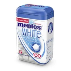 Mentos Kaugummis Always White Peppermint, 100 Dragees -Küche Fach Geschäft 9cf528e113238071cac1fec3b7cc38f61c2ccd9e kaugummis mentos always white peppermint