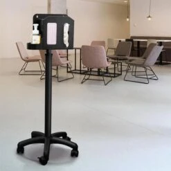 LogiLink Desinfektionsmittelspender HC0009, Mobile Hygienestation, Schwarz, 1000ml 10 LogiLink Desinfektionsmittelspender HC0009, Mobile Hygienestation, Schwarz, 1000ml -Küche Fach Geschäft 9dfbc62d6d074770225879084d0c15b6abf324e9 desinfektionsmittelspender logilink hc0009