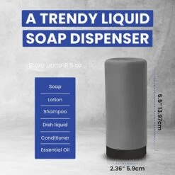 Wenko Spülmittelspender Easy Squeez-e, Silikon, Grau, 250ml 10 Wenko Spülmittelspender Easy Squeez-e, Silikon, Grau, 250ml -Küche Fach Geschäft 9e64a90f00ec327c00d8d8b993ee55579c930ef1 spuelmittelspender wenko easy squeez e