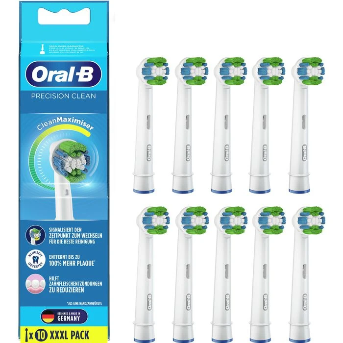 Oral B Oral-B Aufsteckbürsten Precision Clean, Borsten Mit CleanMaximiser, Weiß, 10 Stück 3 Oral B Oral-B Aufsteckbürsten Precision Clean, Borsten Mit CleanMaximiser, Weiß, 10 Stück