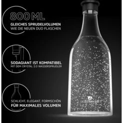 Lichtenwerk Karaffe SodaGiant Glasflasche, Set, Mit Deckel, 2x 0,9 Liter -Küche Fach Geschäft 9f5c69af65d2e1319984d24c565b8ccdba67fa38 karaffe lichtenwerk sodagiant glasflasche set