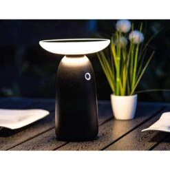 ChiliTec Schreibtischlampe Foco Mesa LED, IP44, Dimmbar, Mit Standfuß, Mit Akku, Solar -Küche Fach Geschäft a20d445d26d7107a0ad7f9b944aad525c775ef68 schreibtischlampe chilitec foco mesa led