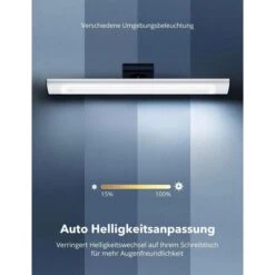 TaoTronics Schreibtischlampe TT-DL092 LED, Standfuß, Dimmbar, USB, Lichtsensor -Küche Fach Geschäft a2a7e7e43955218ca6942149e0467dcc1e374f4b schreibtischlampe taotronics tt dl092 led