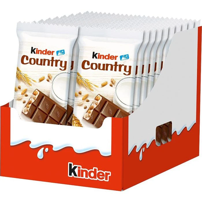Kinder Schokoriegel Country, 940g, Je 23,5g, 40 Riegel 3 Kinder Schokoriegel Country, 940g, Je 23,5g, 40 Riegel
