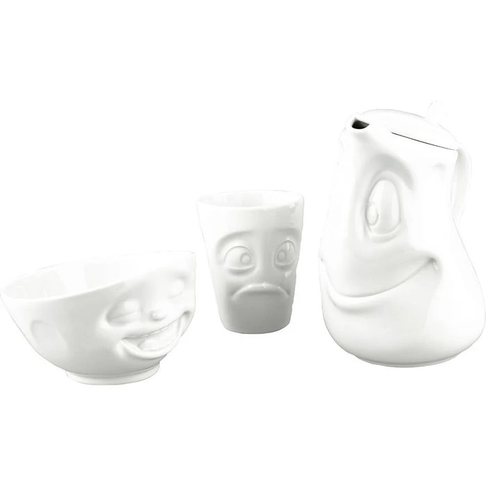 FIFTYEIGHT Müslischale Lachend, Porzellan, Weiß, 16,6cm 8 FIFTYEIGHT Müslischale Lachend, Porzellan, Weiß, 16,6cm – Bild 6