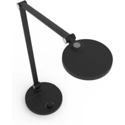 FeinTech Schreibtischlampe LTL00121 LED, Dimmbar, Standfuß, Schwarz -Küche Fach Geschäft a3ed2021a3d759c4239f6c466e29b424c9f629e9 schreibtischlampe feintech ltl00121 led