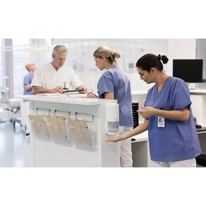 Tork Desinfektionsmittel Premium, 420103, S1, Händedesinfektionsgel, 1000ml 4 Tork Desinfektionsmittel Premium, 420103, S1, Händedesinfektionsgel, 1000ml – Bild 2