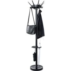 Maul Garderobenständer MAULcaligo, 9408090, Mit 32 Haken, Metall, Schwarz -Küche Fach Geschäft a7ebd50726edf1cad16b672dbd53d5f4185516d3 garderobenstaender maul maulcaligo 9408090