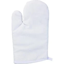 Rayher Ofenhandschuhe 3833800, Baumwolle / Polyester, 16 X 28 Cm, Weiß