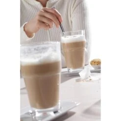Leonardo Kaffeegläser Solo Becher 043400, Latte Macchiato Gläser, 370ml, 6 Stück -Küche Fach Geschäft ae30da68f0ca2535486b5e1f6d5e7b3ef2f5048b kaffeeglaeser leonardo solo becher 043400