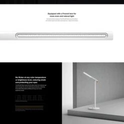 Xiaomi Schreibtischlampe Mi LED Desk Lamp 1S, Dimmbar, Weiß, Mit Standfuß, App-steuerbar -Küche Fach Geschäft ae6ef10e5e1c8cde641ebb37e28358a76085c829 schreibtischlampe xiaomi mi led desk lamp 1s