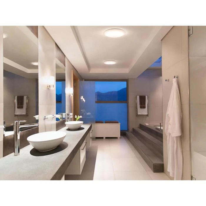 LEDVANCE Deckenleuchte Circular S 400 LED, Ø 40 Cm, IP44, HF-Bewegungsmelder 8 LEDVANCE Deckenleuchte Circular S 400 LED, Ø 40 Cm, IP44, HF-Bewegungsmelder – Bild 6