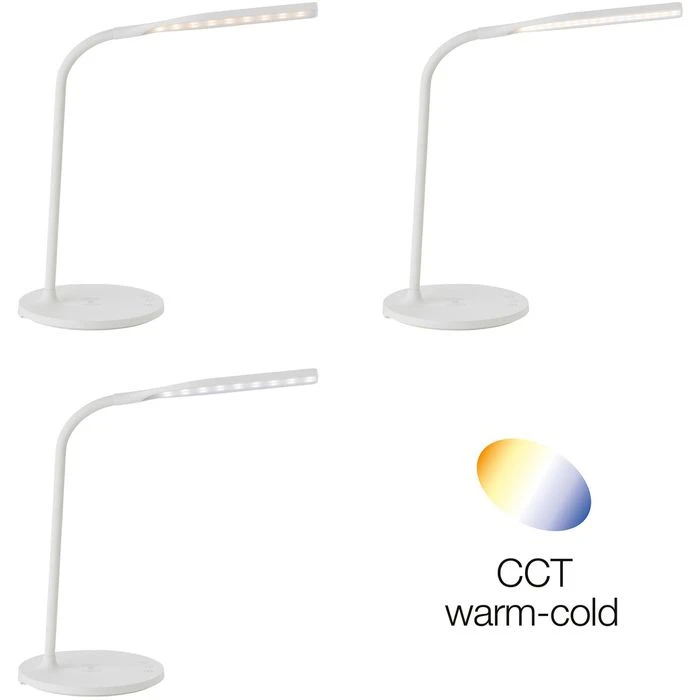Brilliant Schreibtischlampe Jonie LED, Dimmbar, QI-Ladegerät, Standfuß 5 Brilliant Schreibtischlampe Jonie LED, Dimmbar, QI-Ladegerät, Standfuß – Bild 3