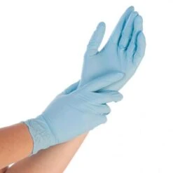 Franz-Mensch Einmalhandschuhe Allfood Safe, 26114, Nitril, Puderfrei, Blau, 250 Stück, Größe L -Küche Fach Geschäft b29fa1b8f66958e4b812560ff501e70eb85b5cfa einmalhandschuhe franz mensch allfood safe 26114