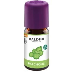 Baldini Duftöl Patchouliöl BIO Demeter, 100% Naturreines Und ätherisches Öl, 5 Ml