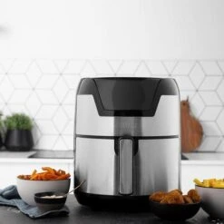 Princess Fritteuse XXL 182026 Heißluftfritteuse, 1500 Watt, Edelstahl, Ohne Öl, Für 4,5 Liter -Küche Fach Geschäft b5056d51a001d878d0cb847bc62c54742d354046 fritteuse princess xxl 182026 heissluftfritteuse