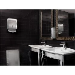 Katrin 988366 Handtuchspender M Edelstahl Für 500 -Küche Fach Geschäft bae2cad56207dd88fa903269b2e8111005707125 handtuchspender katrin 988366