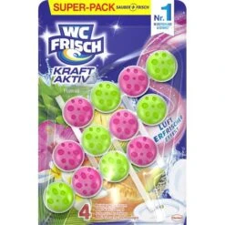 WC-Frisch WC-Duftspüler Kraft Aktiv Hawaii, Lufterfrischer Effekt, Im Korb, 3 Stück