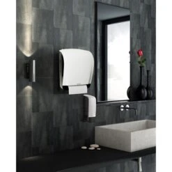 Katrin Handtuchspender Inclusive, 90045, Kunststoff, Für 800 Falthandtücher, Weiß -Küche Fach Geschäft c13f25d5457f3aca84006b71f11129eec21070c0 handtuchspender katrin inclusive 90045