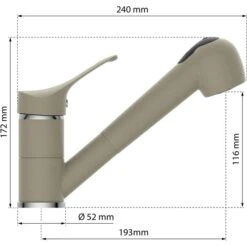 Schütte Küchenarmatur Granit, Beige, Hochdruck, Schwenkbar, Ausziehbarer Auslauf 11 Schütte Küchenarmatur Granit, Beige, Hochdruck, Schwenkbar, Ausziehbarer Auslauf -Küche Fach Geschäft c15115b7bd0643d303f2182c119f93b374166bb0 kuechenarmatur schuette granit beige