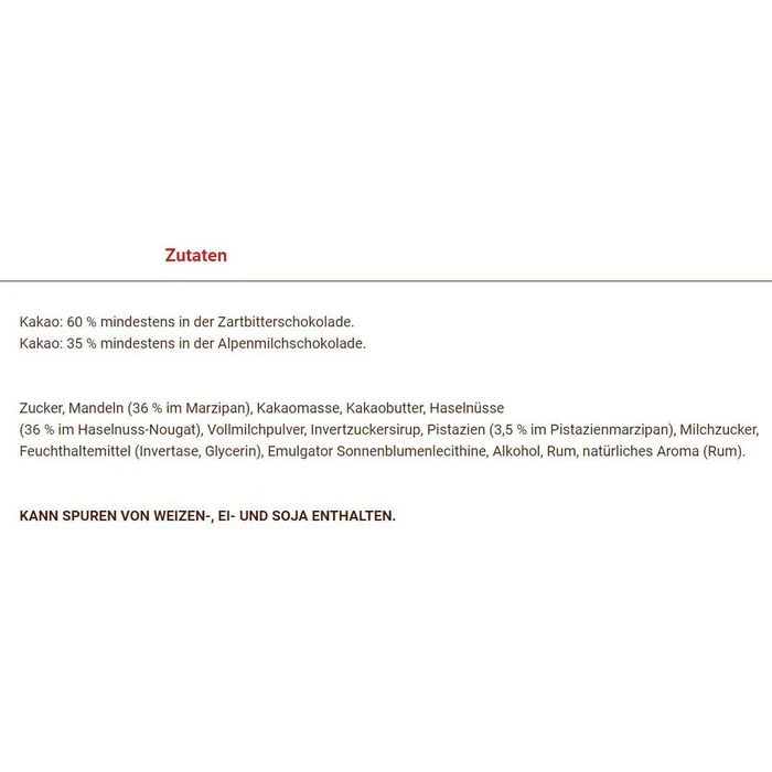 Reber Pralinen Mozartkugeln, 900g, 45 Stück 5 Reber Pralinen Mozartkugeln, 900g, 45 Stück – Bild 3