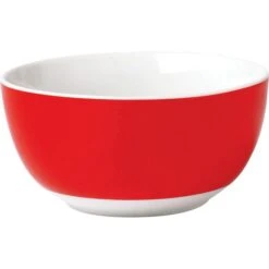 Van-Well Müslischale Vario, Porzellan, Rot, 14cm, Set, 6 Stück -Küche Fach Geschäft c3cb51d8a0d545a2b9fcf2e5775629fe13c8ccaa mueslischale van well vario