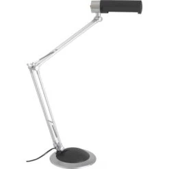 Alco 988 Schreibtischlampe Silber Schwarz