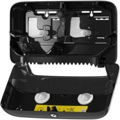 Tork Toilettenpapierspender Elevation, 558048, T7, Kunststoff, Für 2 Jumbo Rollen, Schwarz -Küche Fach Geschäft c59b6068c8269c5d368324cc47e501f506d168f7 toilettenpapierspender tork elevation 558048