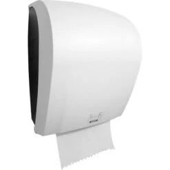 Katrin Handtuchspender Systemrollenspender XL, 40735, Kunststoff, Für Rollenhandtücher, Weiß -Küche Fach Geschäft c60b5f05b5d5a29192a6551c3c75ea7f5868bdcd handtuchspender katrin systemrollenspender xl