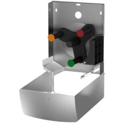 Air-Wolf Toilettenpapierspender Duplex, 60-120, Edelstahl, Für Klein- Und Jumborollen, Silber -Küche Fach Geschäft c7869835b3ac48c7ac19e5ab4b398a436868e8af toilettenpapierspender air wolf duplex 60 120