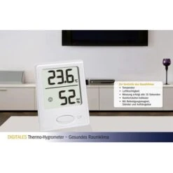 TFA Thermo-Hygrometer 30.5041.02 Innen, Digital, Weiß 13 TFA Thermo-Hygrometer 30.5041.02 Innen, Digital, Weiß -Küche Fach Geschäft c84bc016e4b5dad7b3377d68ed54251612390413 thermo hygrometer tfa 30.5041.02 innen