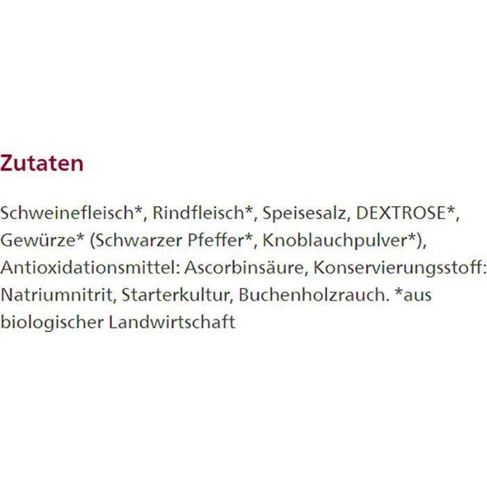 Alnatura Fleischsnack Salami Snack, BIO, Je 25g, 20 Stück 5 Alnatura Fleischsnack Salami Snack, BIO, Je 25g, 20 Stück – Bild 3