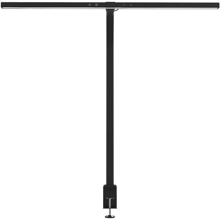 Unilux Schreibtischlampe Strata Schwarz, Tischklemme, Dimmbar, Lichtsensor 4 Unilux Schreibtischlampe Strata Schwarz, Tischklemme, Dimmbar, Lichtsensor – Bild 2