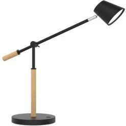 Unilux Schreibtischlampe Vicky LED, Dimmbar, USB, Holz, Mit Standfuß -Küche Fach Geschäft c93492bc6f385e0fd554e57e3ec4b21e2b4a2ea1 schreibtischlampe unilux vicky led