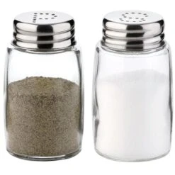 Tescoma Salz-und-Pfefferstreuer Classic 654010, Set, Aus Glas / Edelstahl