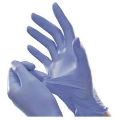 B.Braun Einmalhandschuhe Vasco Nitril Light, Puderfrei, 9207724, Lila, 100 Stück, Größe M -Küche Fach Geschäft cca08d974c2805449c9b5f149e041c5637994b04 einmalhandschuhe b.braun vasco nitril light