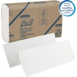 Kimberly-Clark Papierhandtücher Scott, 1804, 1-lagig, Multifold-Falz, 23,5 X 23,0cm, 4000 Stück -Küche Fach Geschäft cdc359f60d6dd6bcfa015bf2dbe11791ca7dc308 papierhandtuecher scott 1804
