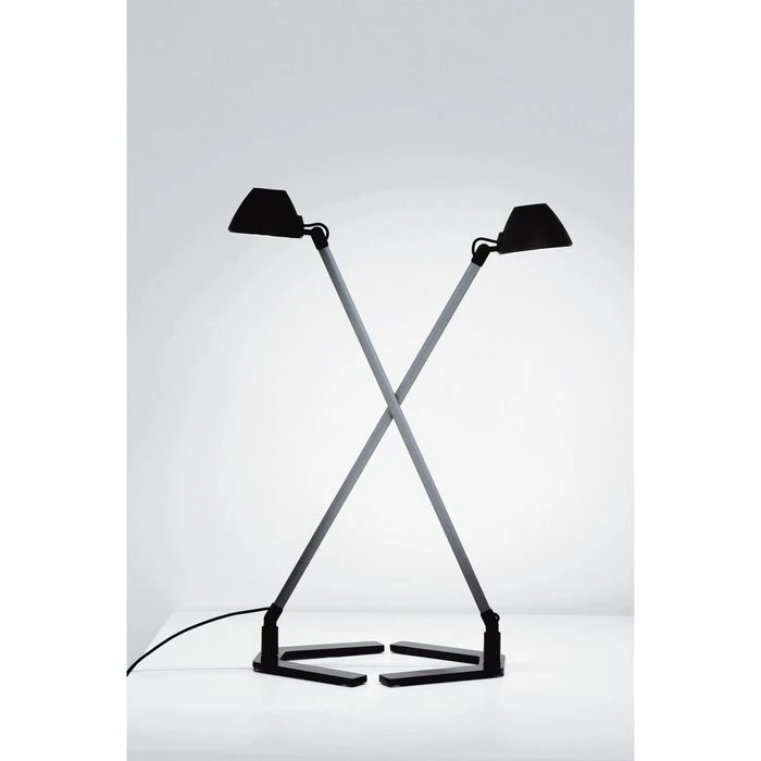 Waldmann Schreibtischlampe Lucio Warmweiß, Dimmbar, USB, Standfuß, Titan 5 Waldmann Schreibtischlampe Lucio Warmweiß, Dimmbar, USB, Standfuß, Titan – Bild 3