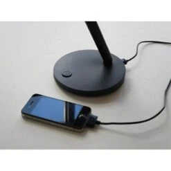 Unilux Schreibtischlampe Jack LED, Dimmbar, Schwarz, USB, Standfuß -Küche Fach Geschäft cf94d7ce8ac0625e237cb475fc5b769a9b973c65 schreibtischlampe unilux jack led