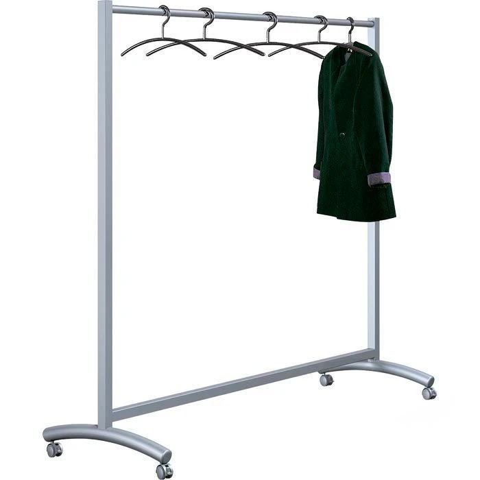 Kerkmann Garderobenständer Event, 6030, Mit Rollen, Metall, Silber 3 Kerkmann Garderobenständer Event, 6030, Mit Rollen, Metall, Silber