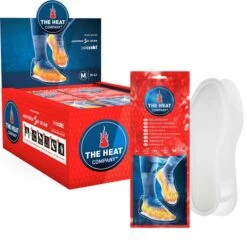 TheHeatCompany, Wärmepads M, Größe: 39-41, Sohlenwärmer, Selbstklebend, 8h Wärme, 30 Paar
