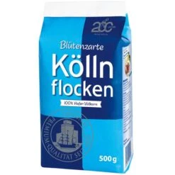 Kölln Blütenzarte Haferflocken, Aus 100% Vollkorn-Hafer, 500g
