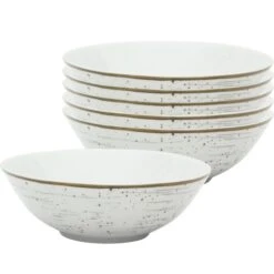 Van-Well Müslischale Pur Grau, Porzellan, Grau / Weiß, 18,5cm, Set, 6 Stück -Küche Fach Geschäft d2d283c525d883a4c86e29db1db1b01be7979420 mueslischale van well pur