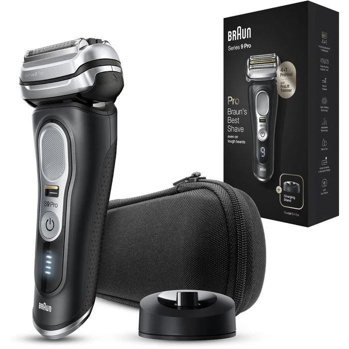 Braun Elektrorasierer Series 9 Pro Premium 9410s, Wet & Dry, 4+1 Scherkopf, Mit Trimmer & Reise-Etui 10 Braun Elektrorasierer Series 9 Pro Premium 9410s, Wet & Dry, 4+1 Scherkopf, Mit Trimmer & Reise-Etui – Bild 8