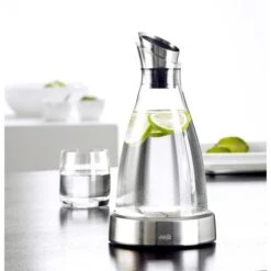 Emsa Karaffe Flow 505219, Mit Kühlstation Und Deckel, 1 Liter -Küche Fach Geschäft d4e3b222719cecf7d0ecd2095c070457c825ca5e karaffe emsa flow 505219