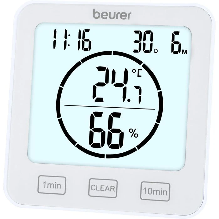 Beurer Thermo-Hygrometer HM 22 67804 Innen, Digital, Timer 3 Beurer Thermo-Hygrometer HM 22 67804 Innen, Digital, Timer