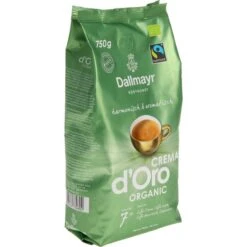 Dallmayr Kaffee Gran Verde Cafe Crema, BIO, Ganze Bohnen, Fairtrade, 750g 8 Dallmayr Kaffee Gran Verde Cafe Crema, BIO, Ganze Bohnen, Fairtrade, 750g -Küche Fach Geschäft d64d766a1a9ab13994330f1b6f8ae0f822273940 kaffee dallmayr gran verde cafe crema bio