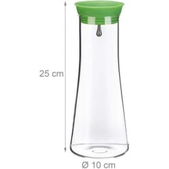 Relaxdays Karaffe 10023434 Zylindrisch, Mit Deckel, 1 Liter 13 Relaxdays Karaffe 10023434 Zylindrisch, Mit Deckel, 1 Liter -Küche Fach Geschäft d758cb10eac210910f852ba0fda142c603c33797 karaffe relaxdays 10023434 zylindrisch