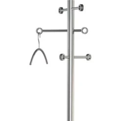 Kerkmann Garderobenständer Easy, 6114, Mit 6 Haken, Edelstahl, Silber -Küche Fach Geschäft dada32bb1ccd4a522ccd75a2ed8ec932acdd1da0 garderobenstaender kerkmann easy 6114